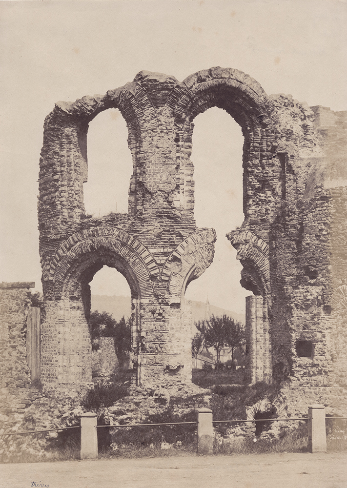 Henri Le Secq - Ruines a Tréves, (Kaiserthermen or “Emperor's Baths)