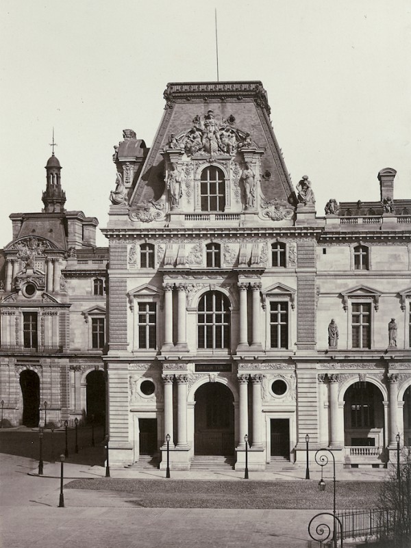 Lot 4011 Edouard-Denis Baldus. Album with details of the Louvre architectural project. 1852 - 1857. 147 albumen prints and salt prints.