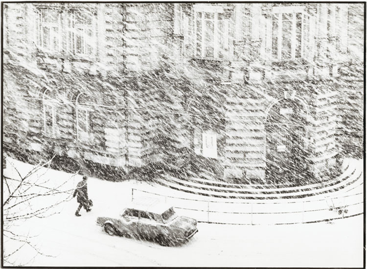 Ivo Prikryl - Snowstorm in Chumelenice, Czech Republic