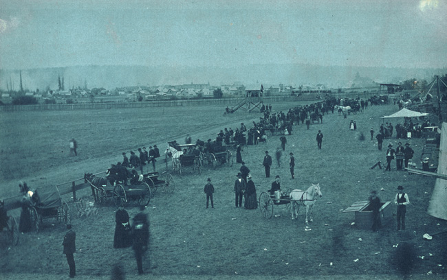 Anonymous - Lewis Co. Fairgrounds (Race Track), Chehalis in the Distance Anonymous - Lewis Co. Fairgrounds (Race Track), Chehalis in the Distance