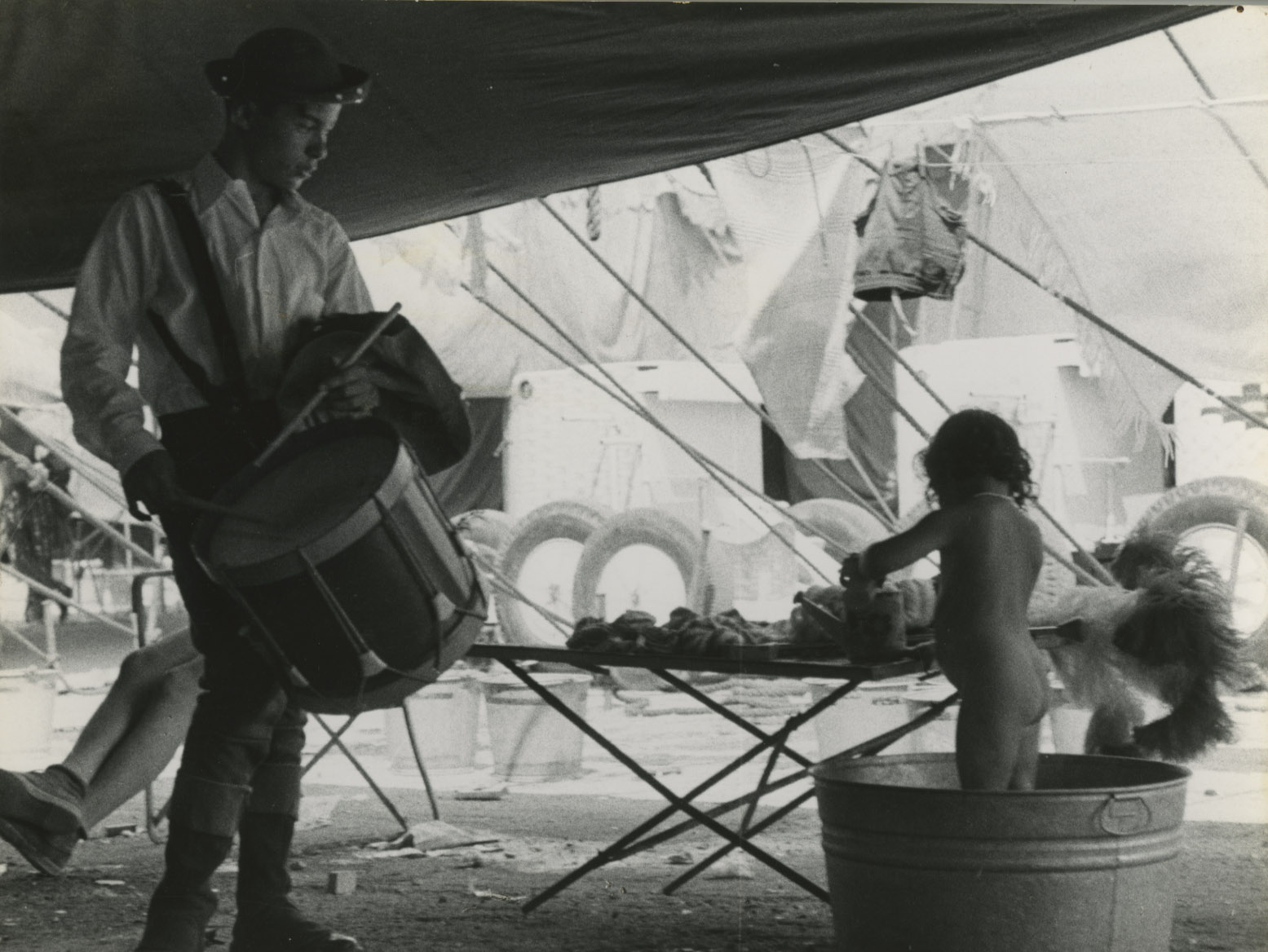 Ringling Brothers Barnum Baily Circus, Backyard, Chicago, IL