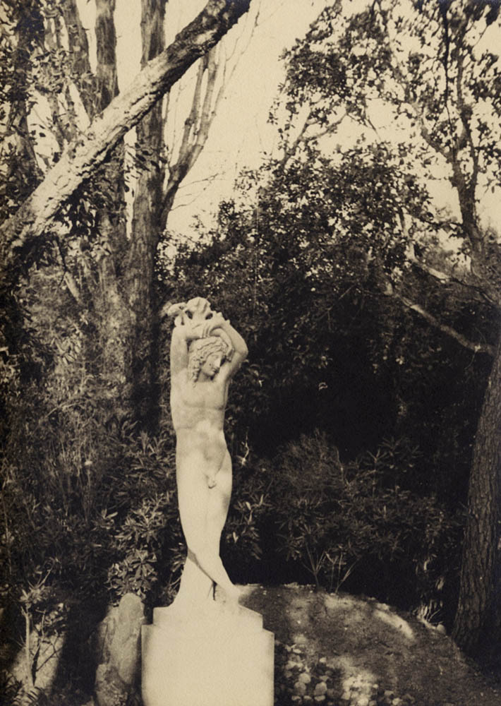 Man Ray - Statue at the Château de Clavary Man Ray - Statue at the Château de Clavary