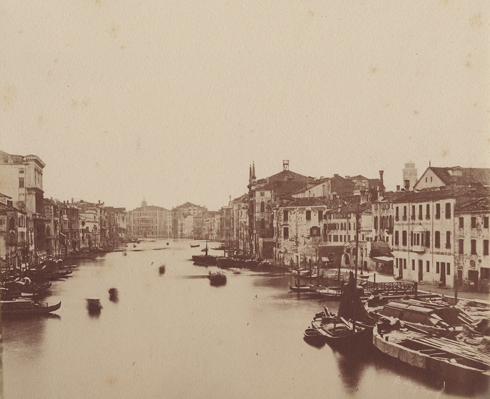 Francesco Bonaldi & Tarreghetta - Grand Canal (with Boats), Venice, Italy Francesco Bonaldi & Tarreghetta - Grand Canal (with Boats), Venice, Italy