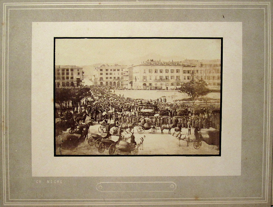 Charles Negre - Obsèques du Grand-Duc Nicolas, Tsarevitch de Russie, Nice