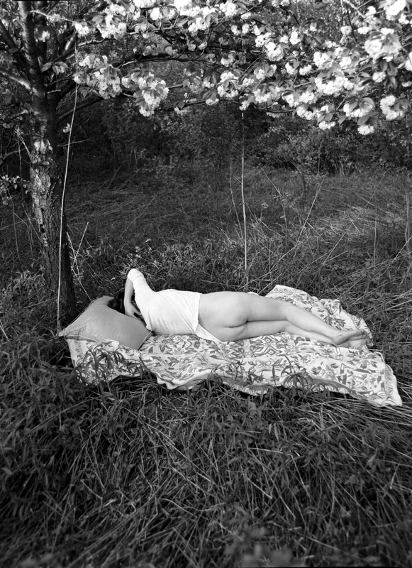 Stanko Abadžic - Female Nude in the Woods
