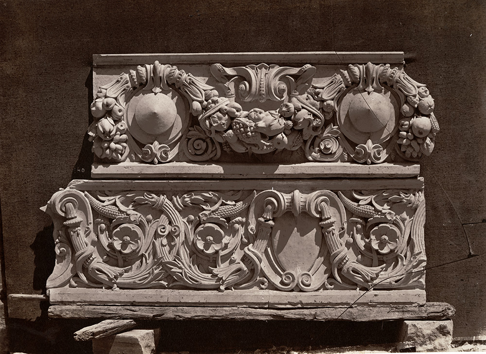 Louis-Émile Durandelle - Le Nouvel Opera de Paris, Sculpture Ornementale