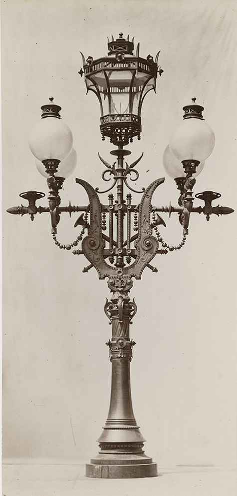 Louis-Émile Durandelle - Le Nouvel Opera de Paris, Bronzes, Candelabraes, Lustres, Torcheres--Appliques--Lampadaires Louis-Émile Durandelle - Le Nouvel Opera de Paris, Bronzes, Candelabraes, Lustres, Torcheres--Appliques--Lampadaires