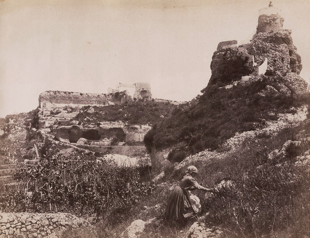 Georgio Sommer - Isola di Capri. Torre di Tiberio