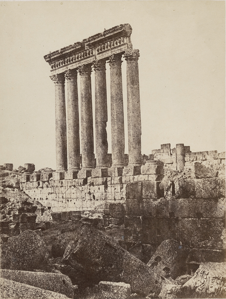 Baron Albert Victor Nau de Champlouis - Temple of Jupiter, Baalbeck