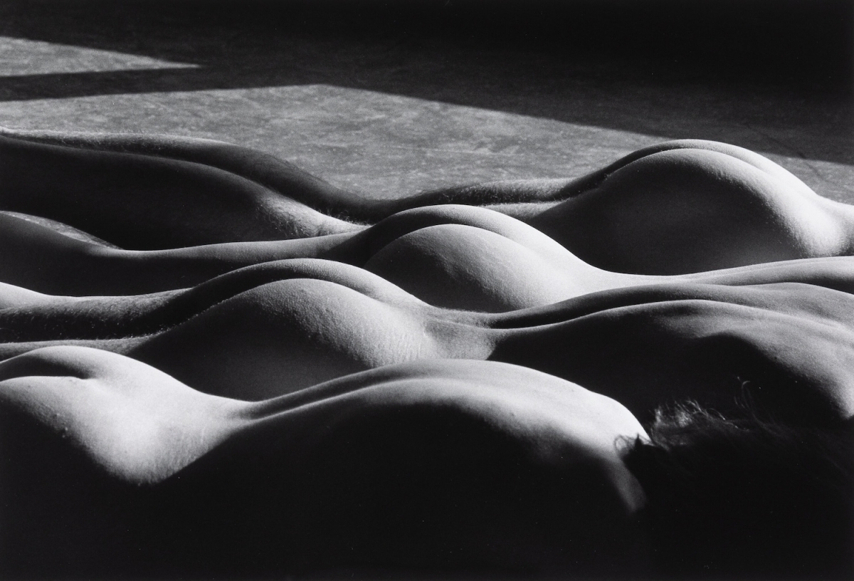 Lucien Clergue - Four Nudes in Town, New York City