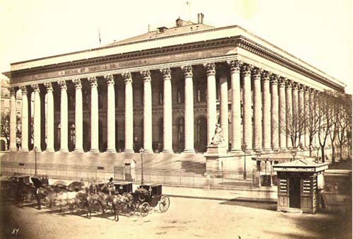 Edouard Baldus - Le Bourse, Paris Edouard Baldus - Le Bourse, Paris