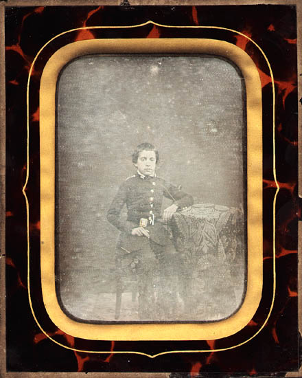 Conty - French Boy in Military Uniform