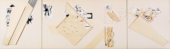 Ray K. Metzker - Three-Print Collage/Maquette for Photo Mural