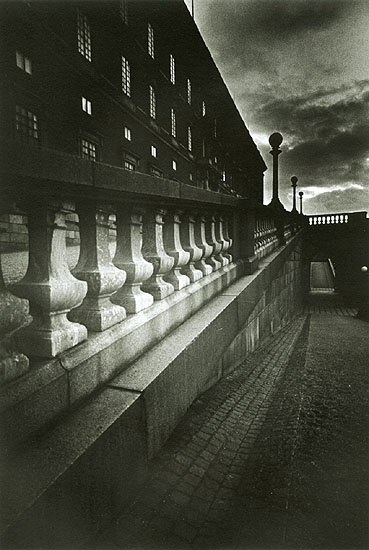 Otmar Uve Thormann - Stone Balustrade at Twilight