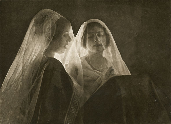 Constant Emile Puyo - Women in Veils