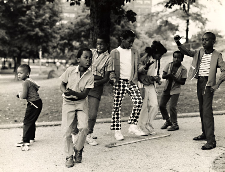Arthur Tress - Black Children Dance to Rock 'n Roll in in Harlem's Mount Morris Park, New York City, NY Arthur Tress - Black Children Dance to Rock 'n Roll in in Harlem's Mount Morris Park, New York City, NY