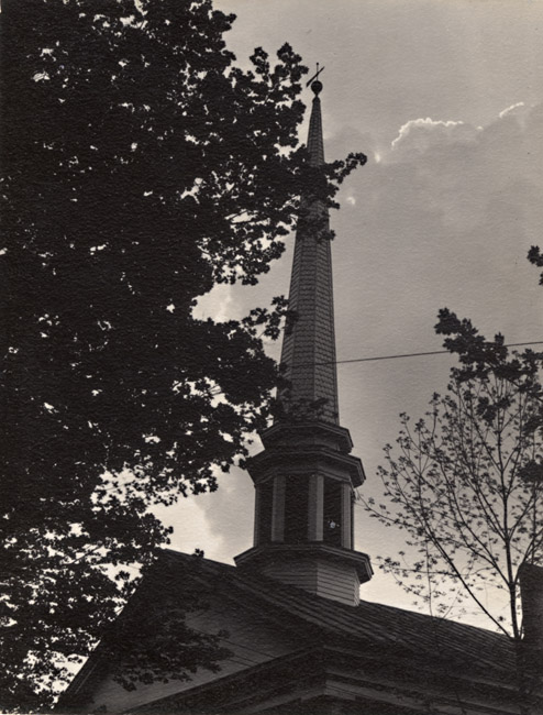 Dorothy Norman - Trees and Steeple, Falmouth, Cape Cod, MA Dorothy Norman - Trees and Steeple, Falmouth, Cape Cod, MA