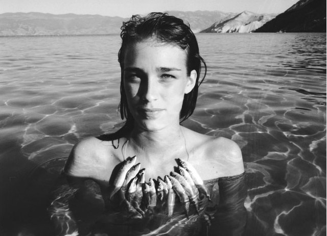 Stanko Abadžic - Girl with Necklace of Fish