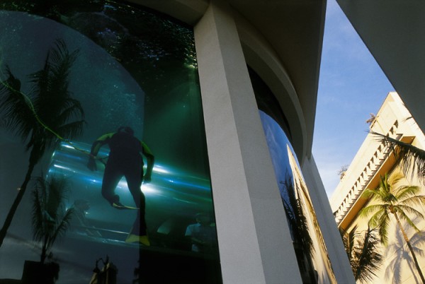 Vladimir Birgus: Honolulu, HA. Chromogenic print, 11-3/4 x 17-7/8 in. (298 x 454 mm), 2001/2008, unmounted. Signed, titled, dated and editioned.  Available in 12 x 18 in./edition of 20, plus A.P., starting at $1,250; and 30 x 40 in. edition of 10, plus A.P., starting at $3,000.