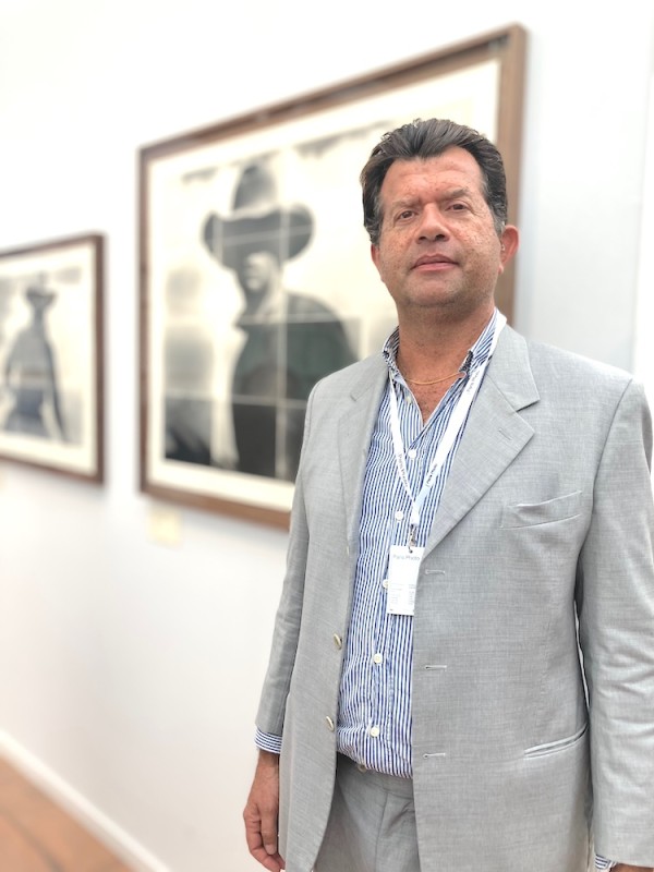 Roland Belgrave, Brighton and Hove, made his debut at the fair.