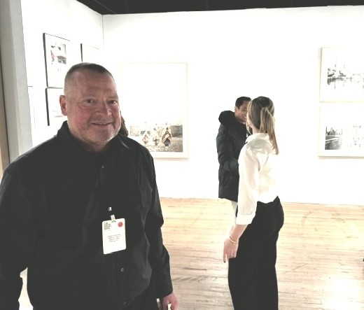 Sid Monroe of Santa Fe's Monroe Gallery reported good sales this year, even up from last year's excellent results. Sid Monroe of Santa Fe's Monroe Gallery reported good sales this year, even up from last year's excellent results.