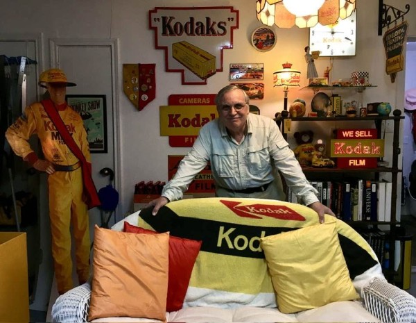 Jack Wilgus at home with part of his collection of Photographica. (Photo courtesy of Carlos Vertanessian) Jack Wilgus at home with part of his collection of Photographica. (Photo courtesy of Carlos Vertanessian)